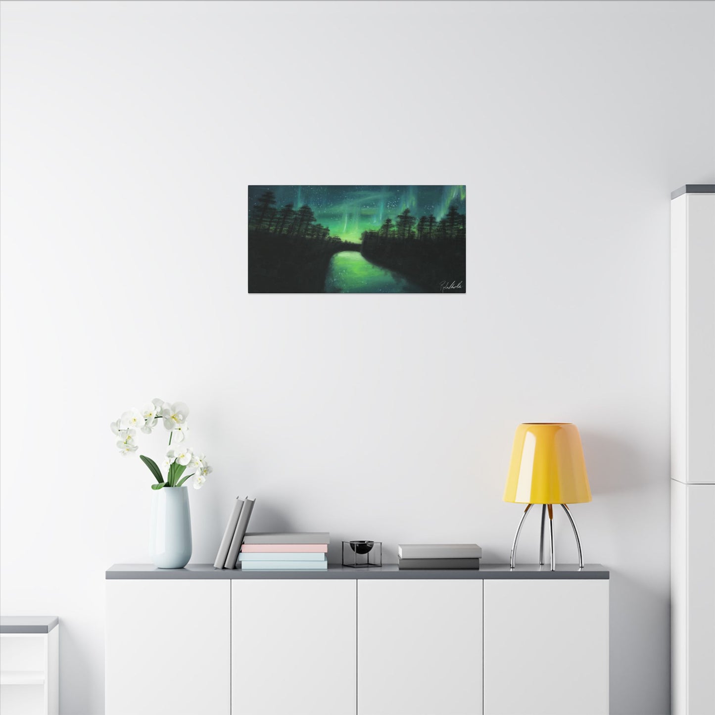 Northern Lights Canvas Gallery Wrap
