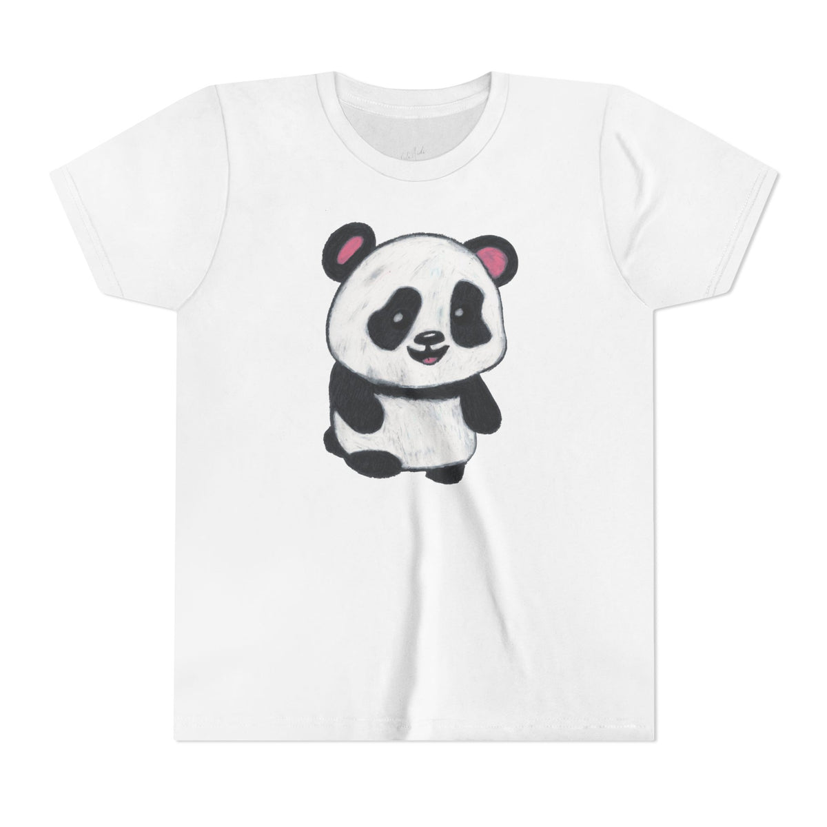 Kids Panda Tee — Cute Hand-Drawn Baby Panda Youth Shirt