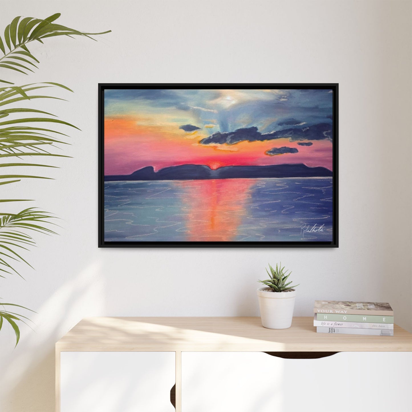 Sleeping Giant at Dawn Framed Wall Art