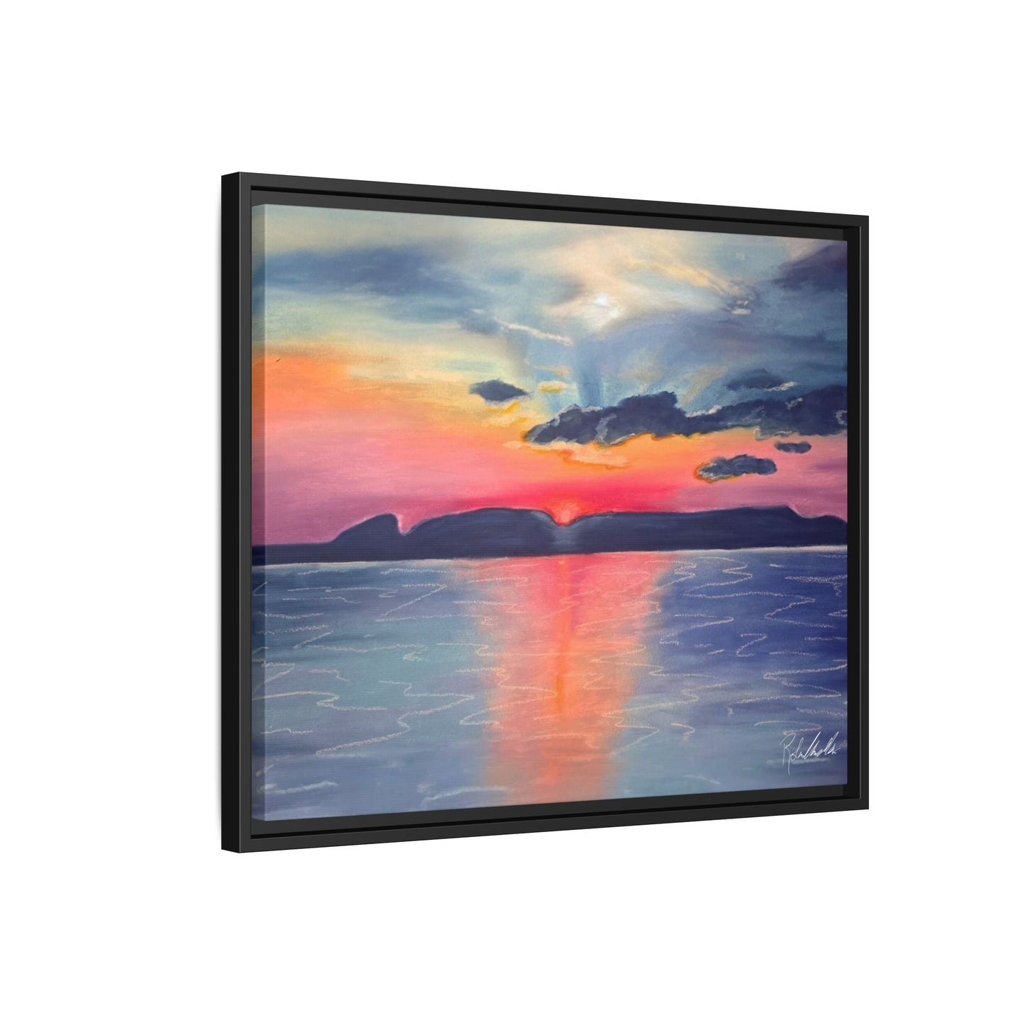 Sleeping Giant at Dawn Framed Wall Art