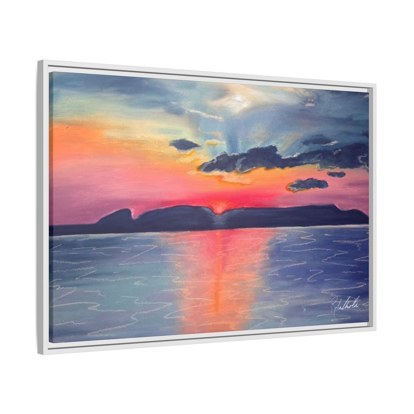 Sleeping Giant at Dawn Framed Wall Art