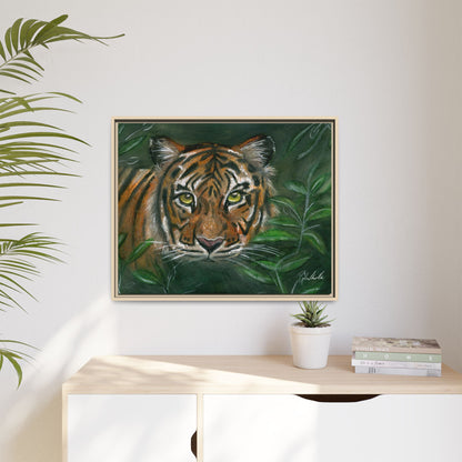 Jungle Tiger Framed Wall Art