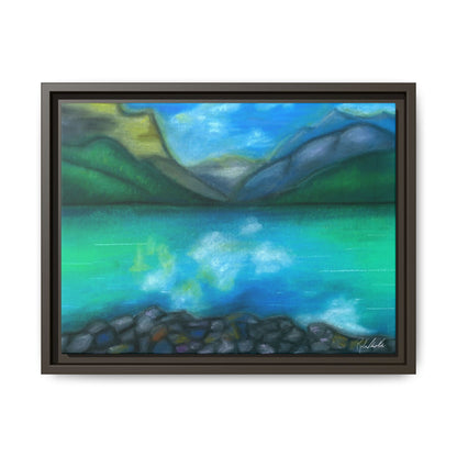 Mountain Lake Framed Wall Art