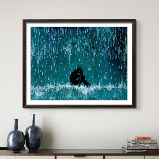 Crying in the Rain 8x10 Museum Grade Fine Art Print