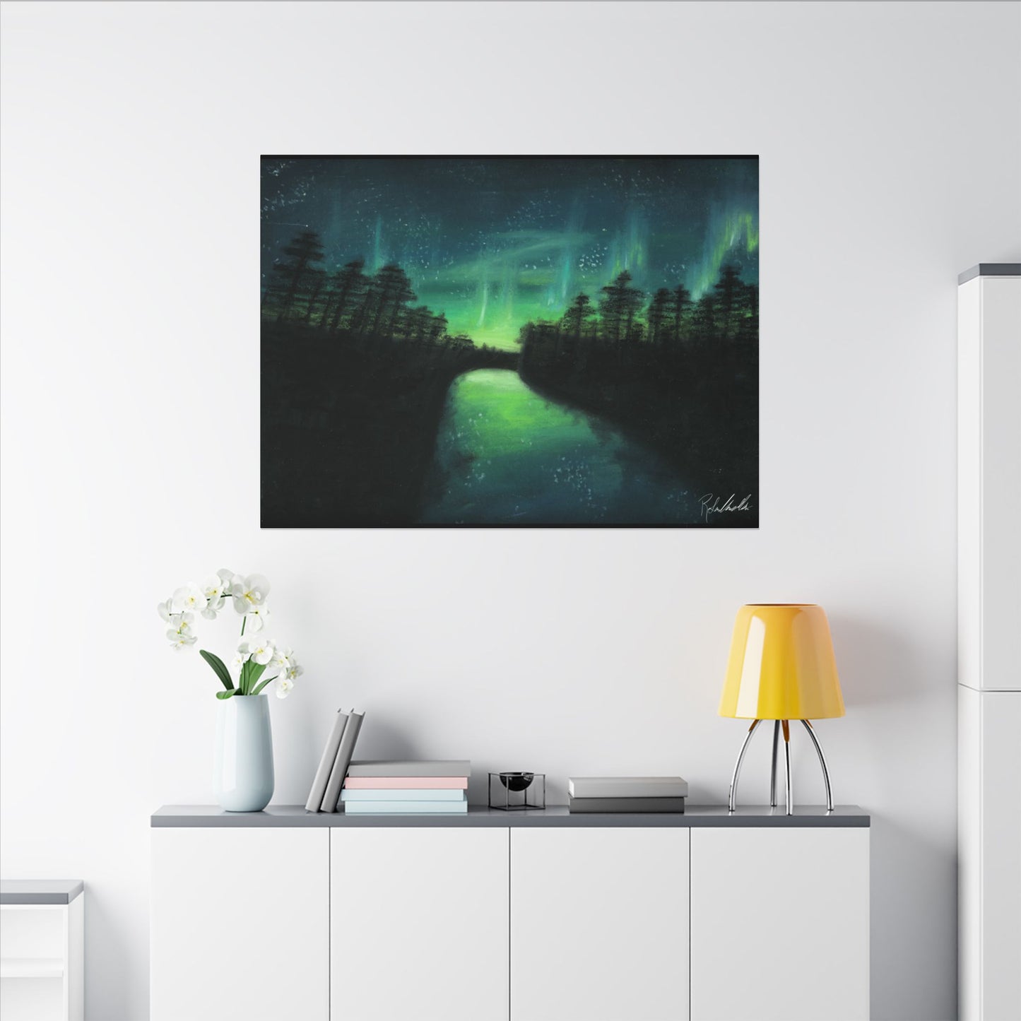 Northern Lights Canvas Gallery Wrap