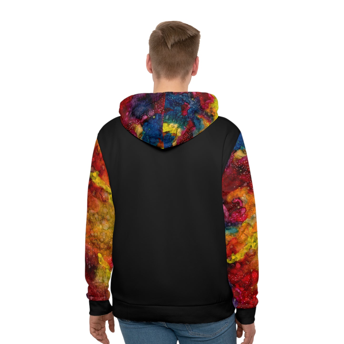 Sunset Clouds Galaxy Unisex Fashion Hoodie (AOP)