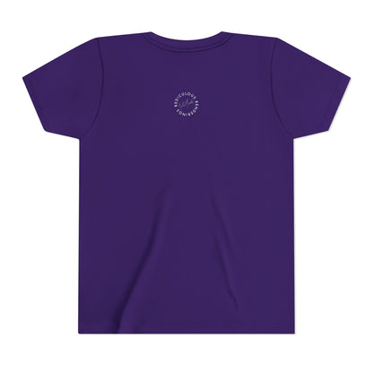 Youth Tee — 'Just That Person' Tropical Bird Graphic
