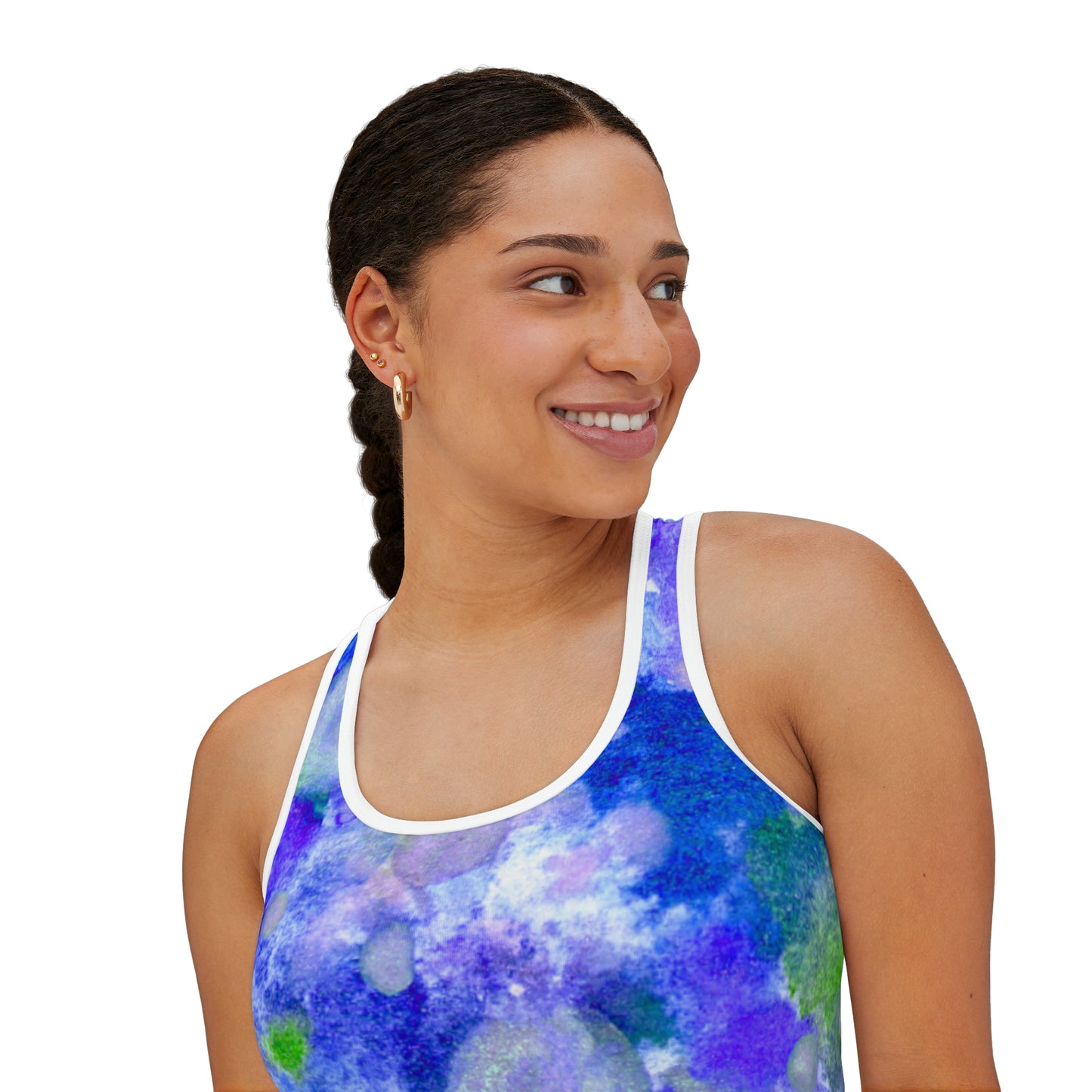 Blue Dot Women's Tank Top (AOP)