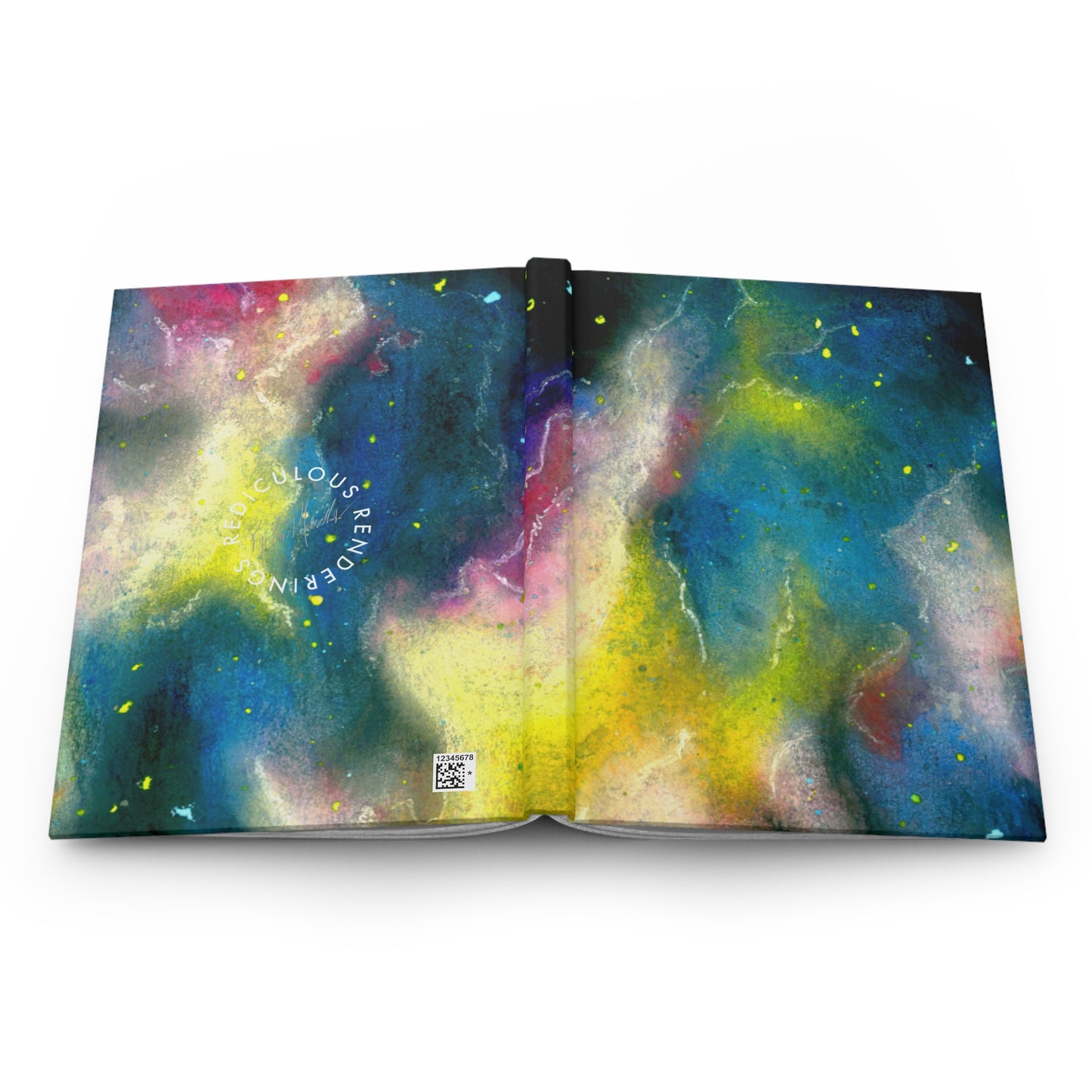 Sunrise Galaxy Hardcover Journal Matte 150 Pages, Printed Cover