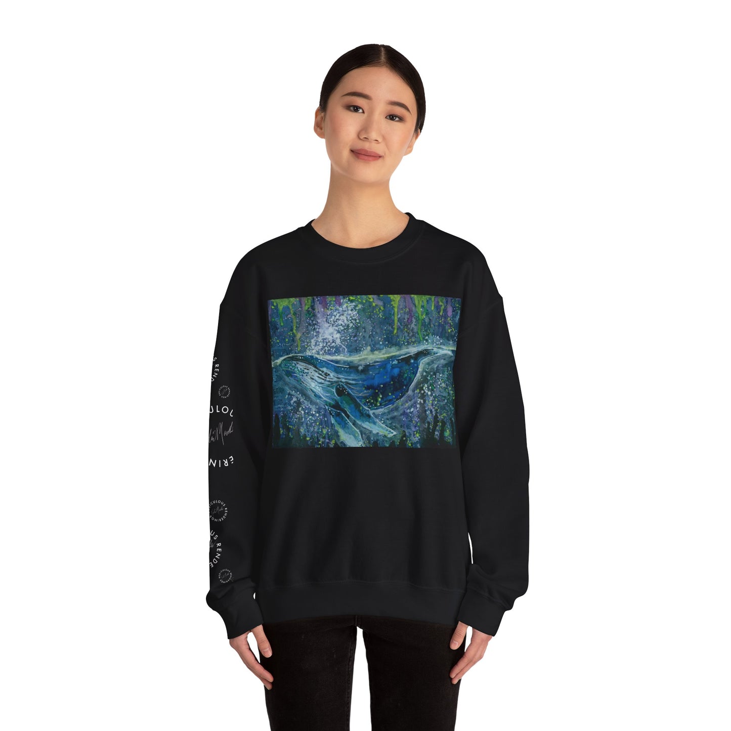 Whale Unisex Heavy Blend™ Crewneck Sweatshirt