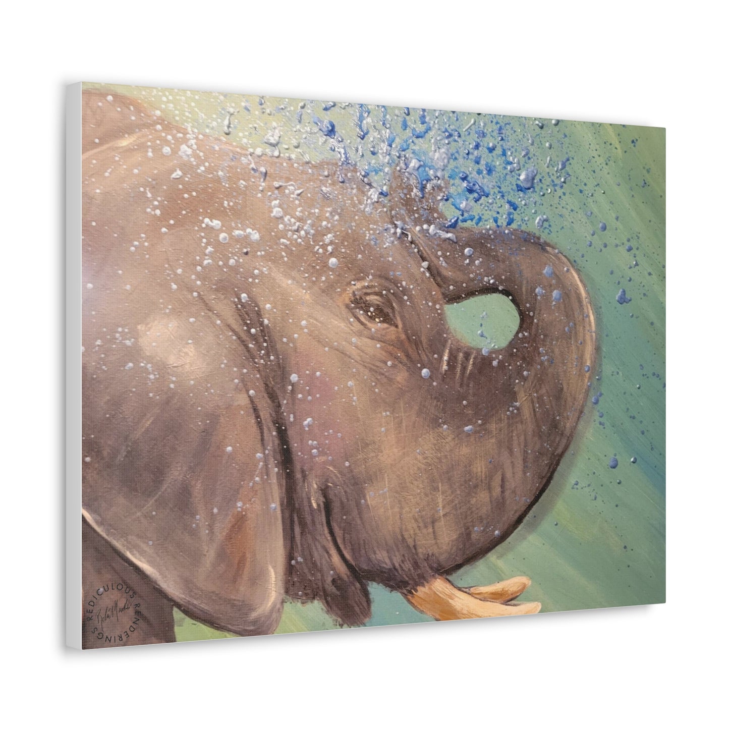 Elephant Canvas Gallery Wraps