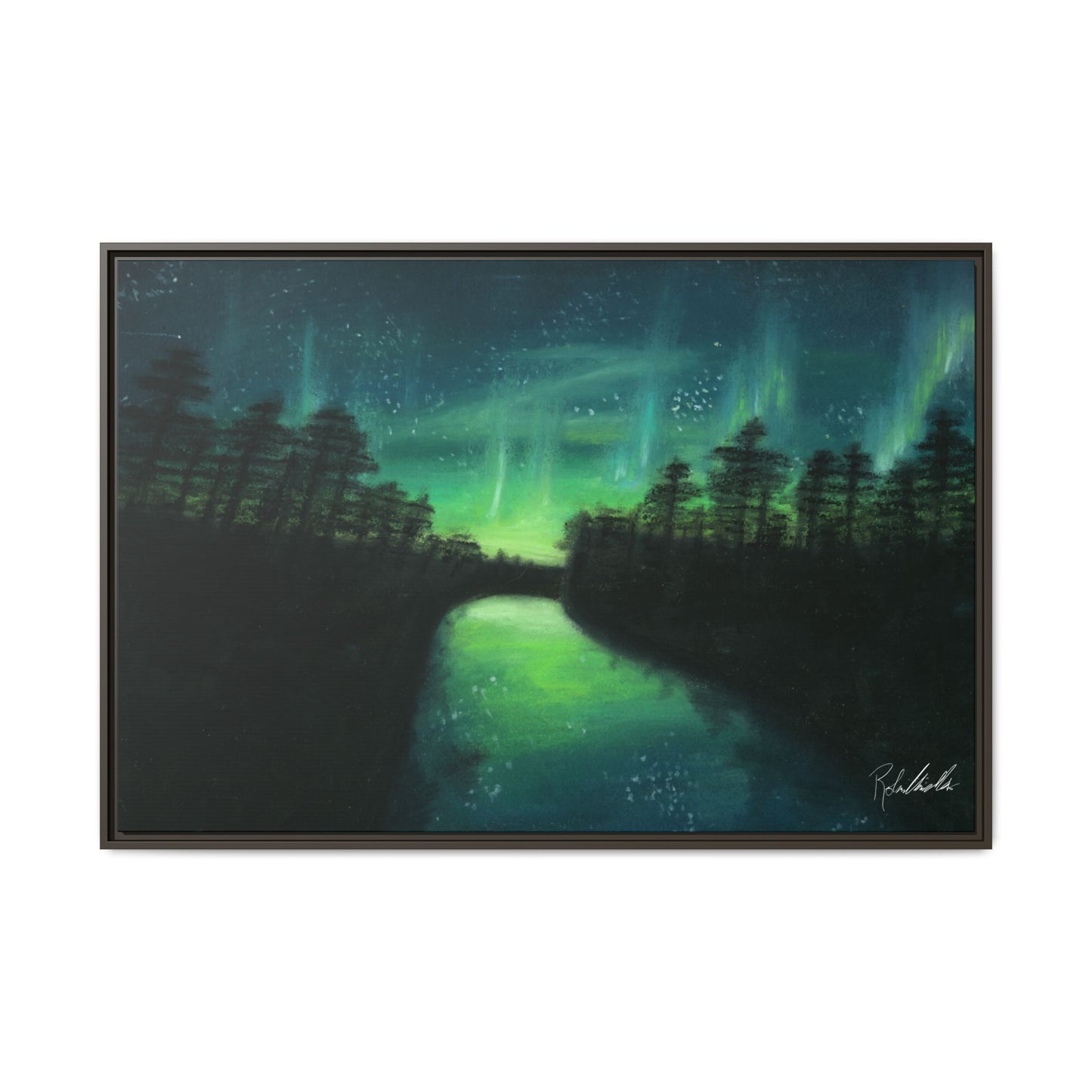 Northern Lights Framed Wall Art