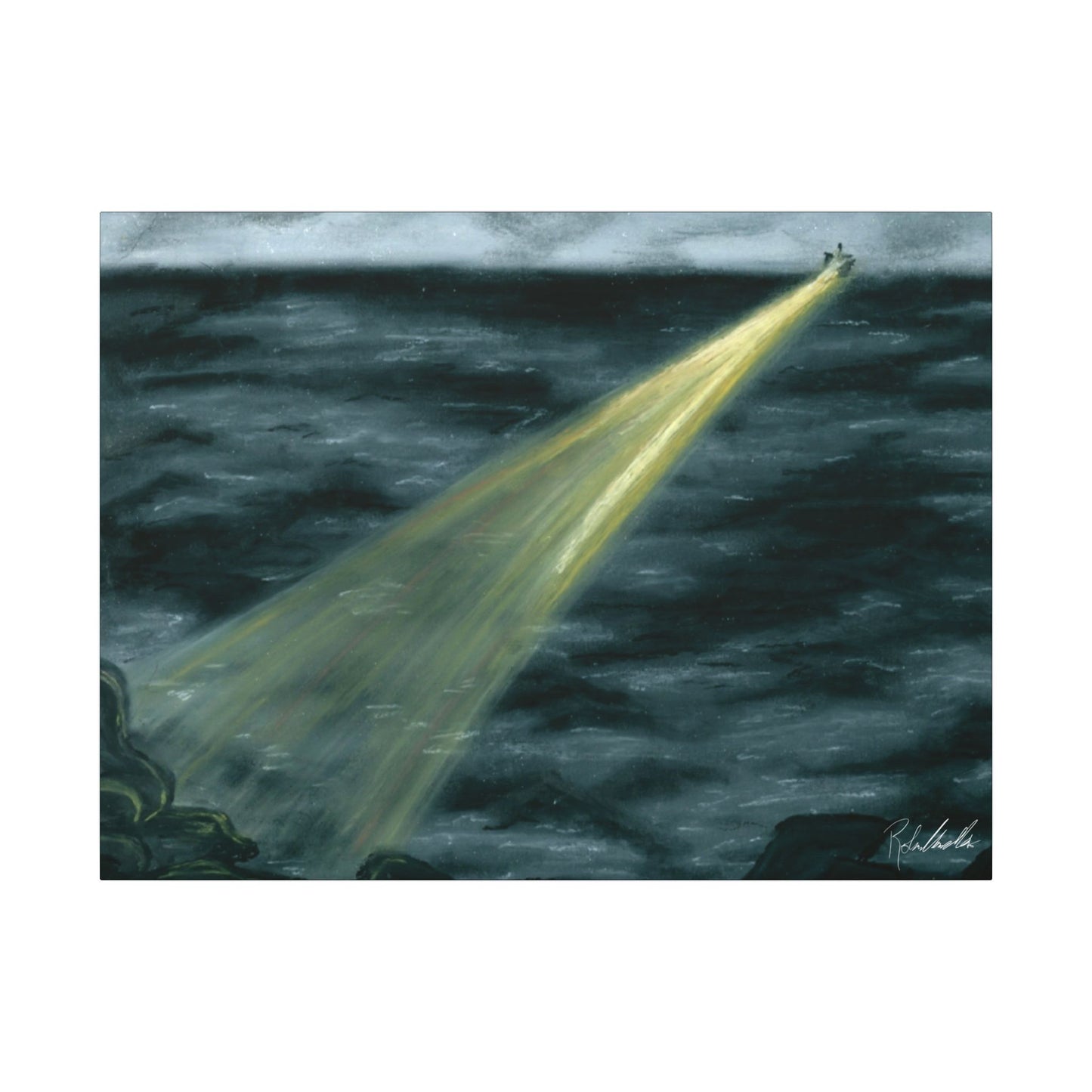 Stormy Seas Canvas Gallery Wrap