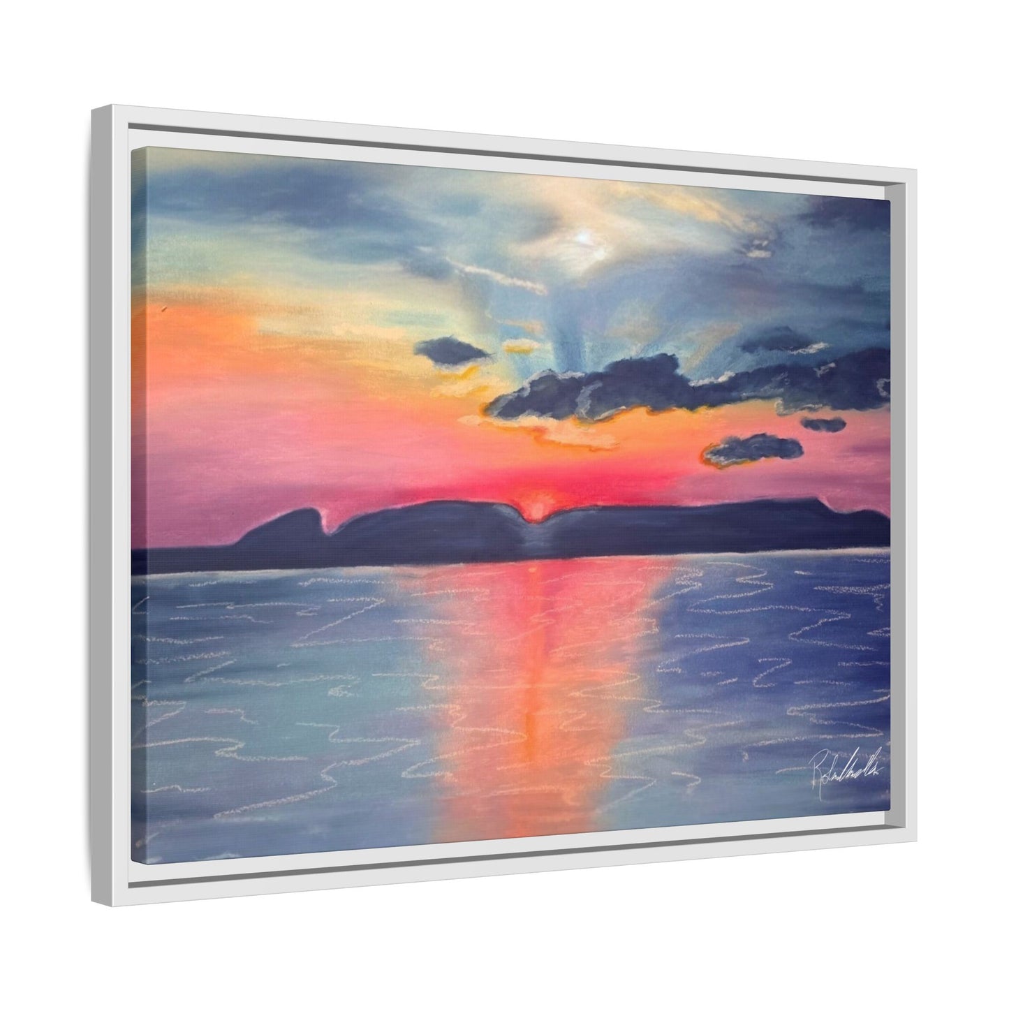 Sleeping Giant at Dawn Framed Wall Art