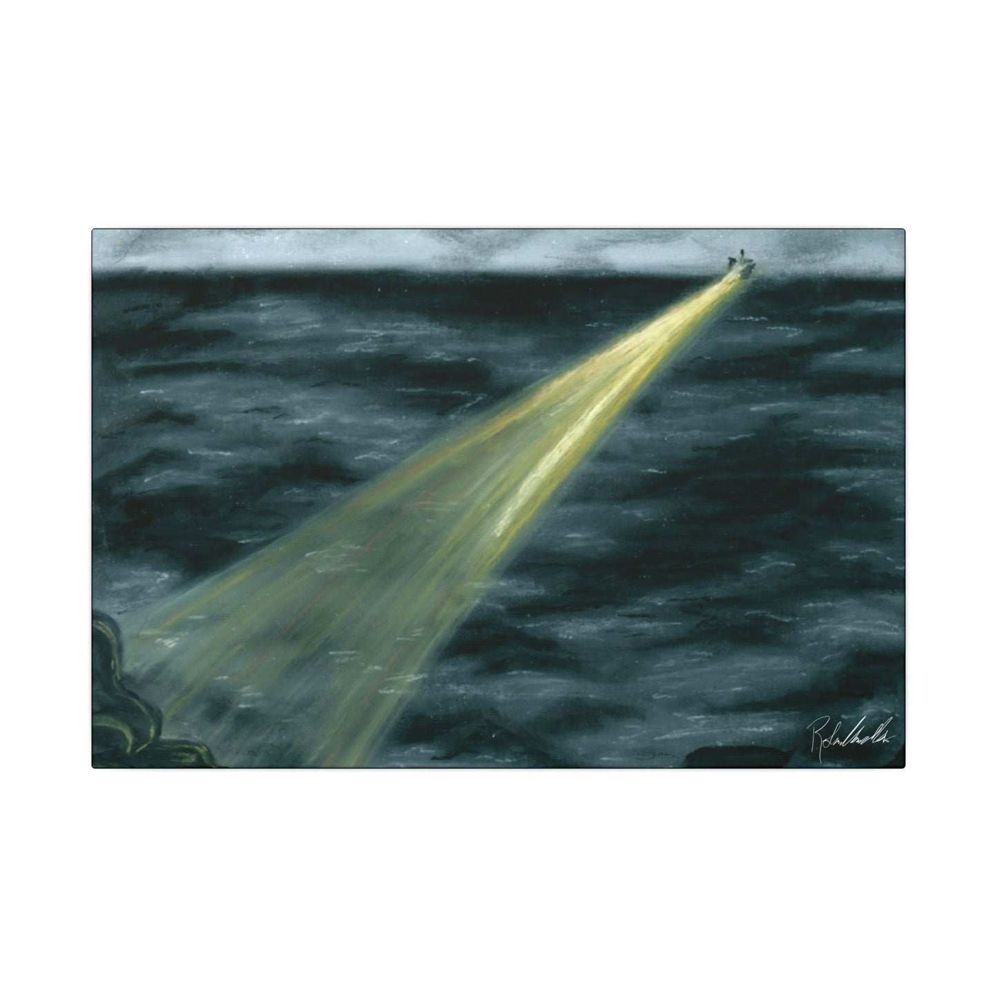 Stormy Seas Canvas Gallery Wrap