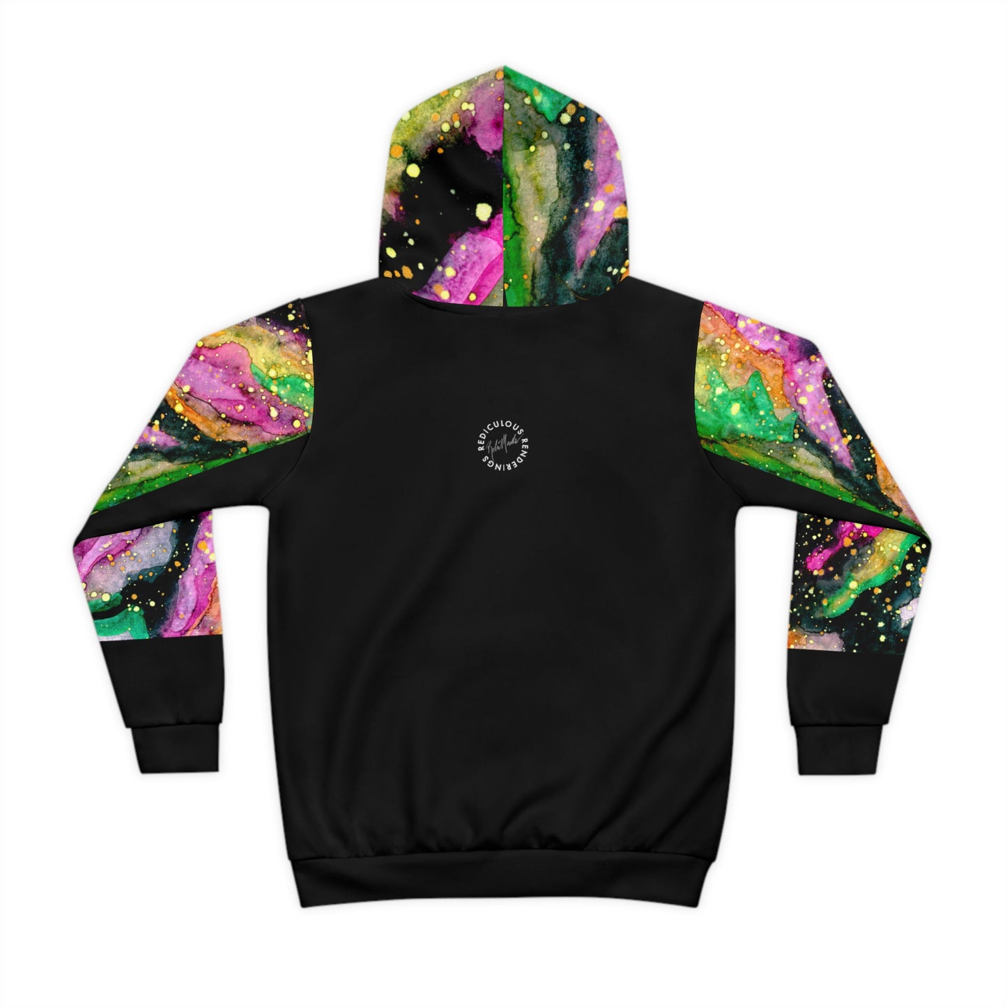 Neon Galaxy Children's Hoodie (AOP)