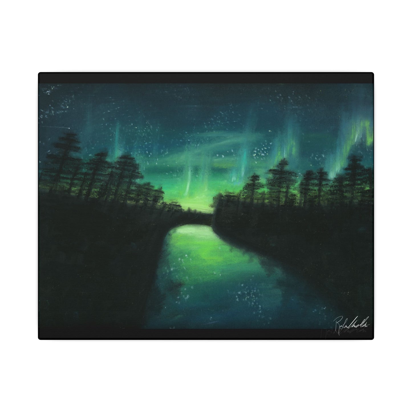 Northern Lights Canvas Gallery Wrap