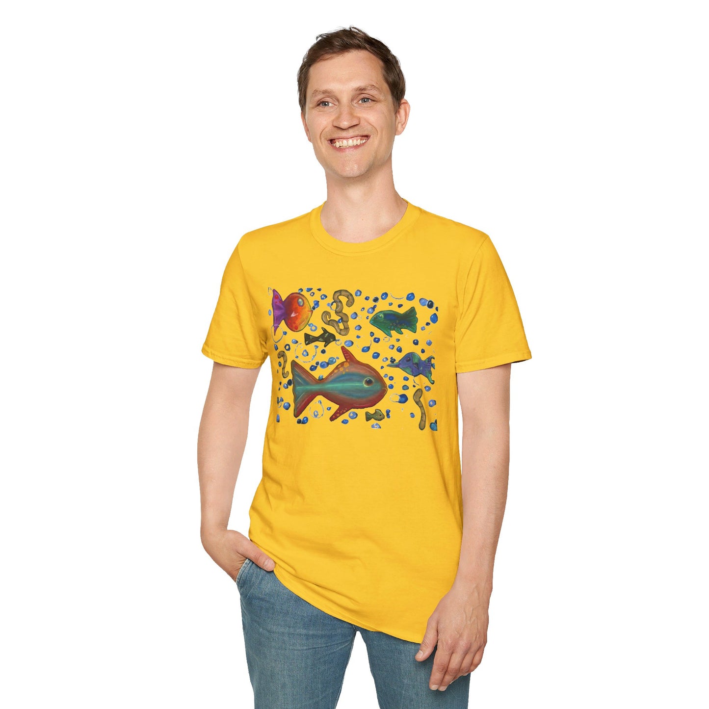 Fish Unisex Softstyle T-Shirt