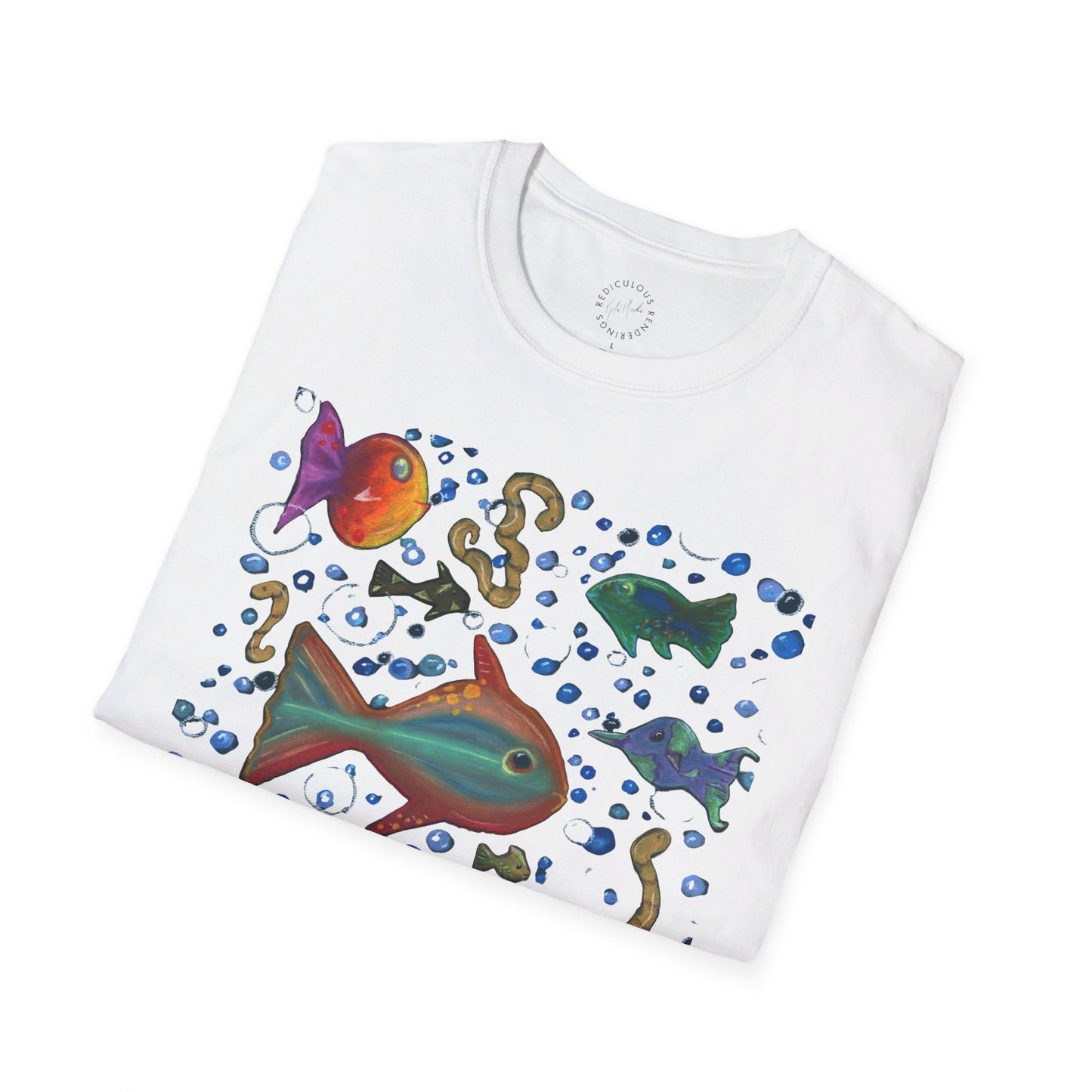 Fish Unisex Softstyle T-Shirt