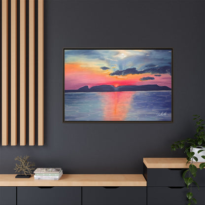 Sleeping Giant at Dawn Framed Wall Art