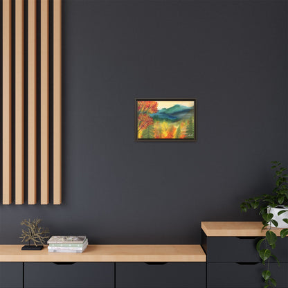 Fall Mountains Framed Wall Art
