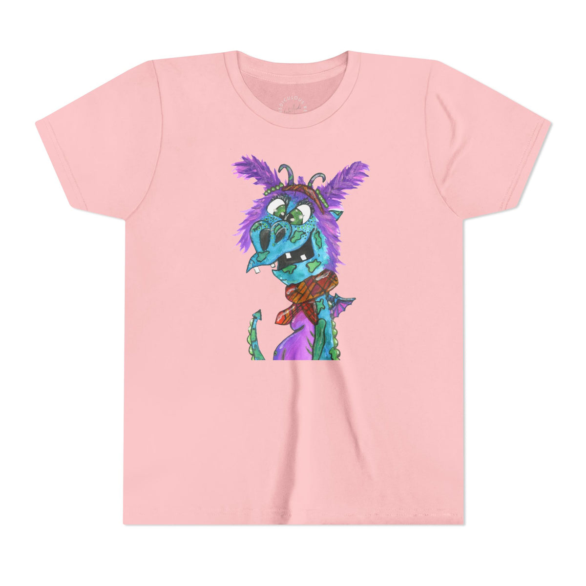 Youth Tee — Colorful Friendly Monster Kids Graphic T-Shirt