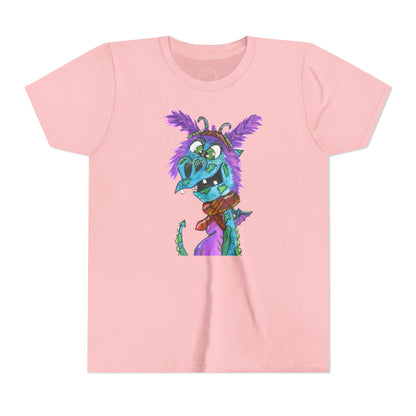 Youth Tee — Colorful Friendly Monster Kids Graphic T-Shirt
