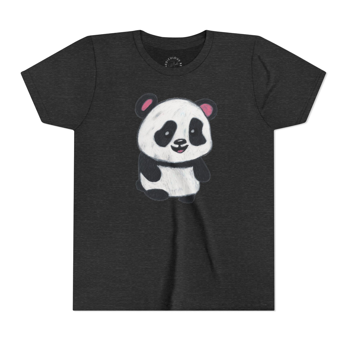 Kids Panda Tee — Cute Hand-Drawn Baby Panda Youth Shirt