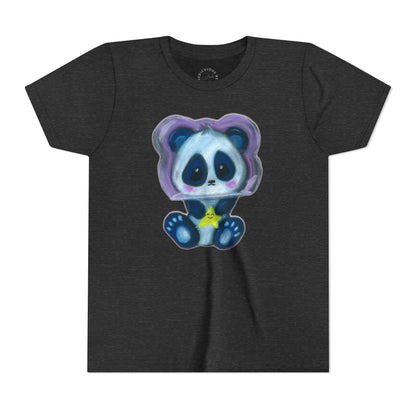 Cute Star Panda Youth Tee — Adorable Cartoon Panda Kids T-Shirt