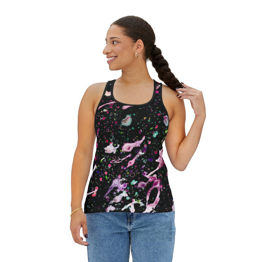 Starlight Splashes Women's Tank Top (AOP)