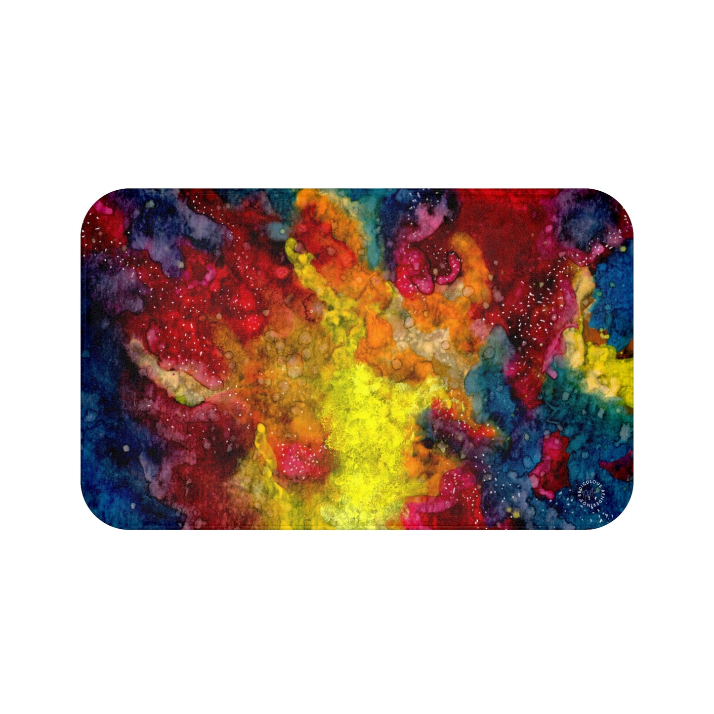 Sunset Clouds Galaxy Bath Mat