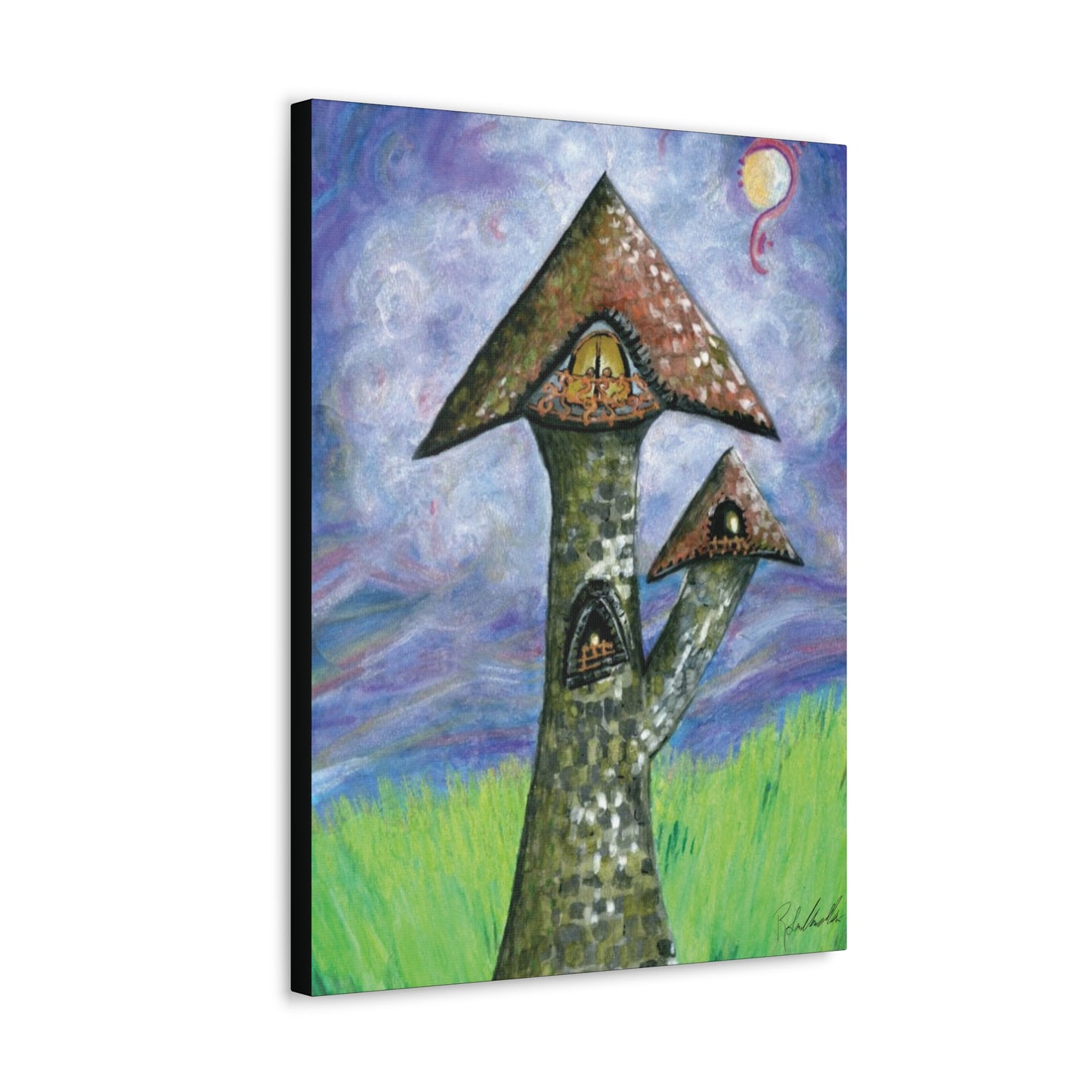 Castle Tower Canvas Gallery Wrap