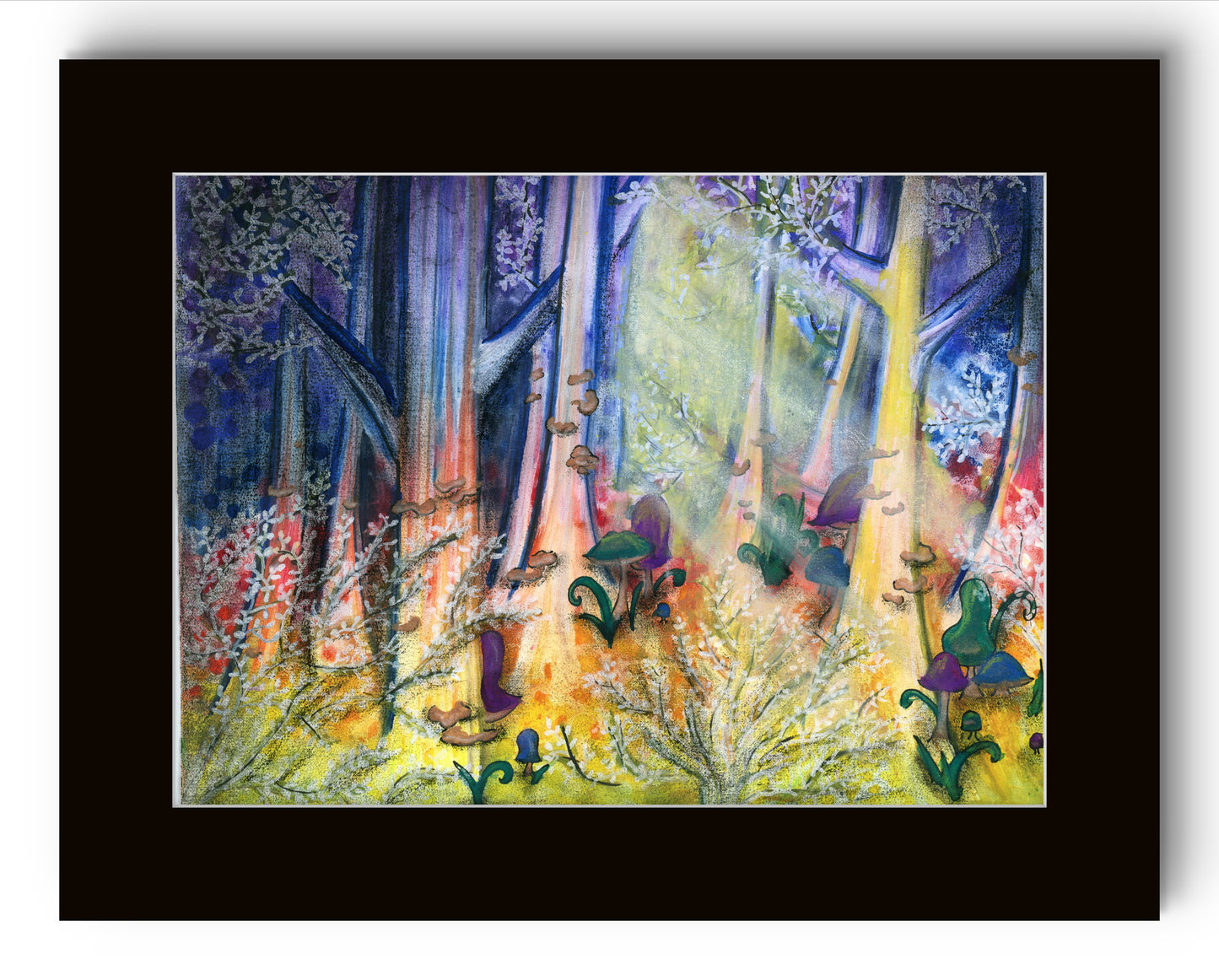 Cottage Core Fairy Forest 8x10 Museum Grade Fine Art Print