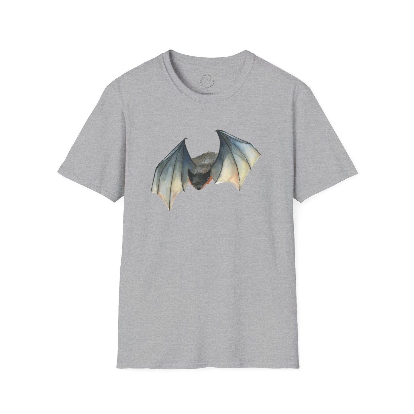 Flying Bat Unisex Softstyle T-Shirt