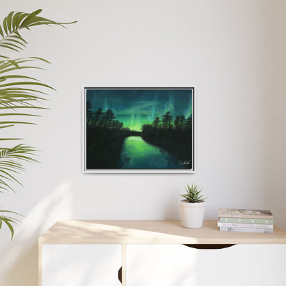 Northern Lights Framed Wall Art