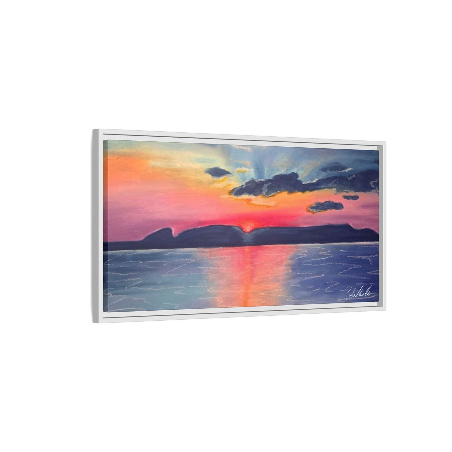 Sleeping Giant at Dawn Framed Wall Art
