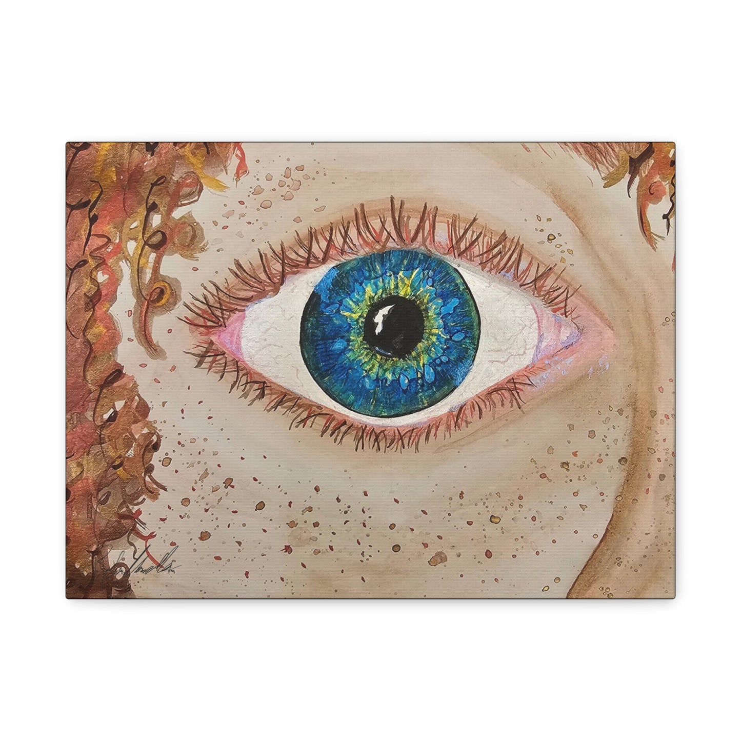 Eye of the Beholder Canvas Gallery Wraps