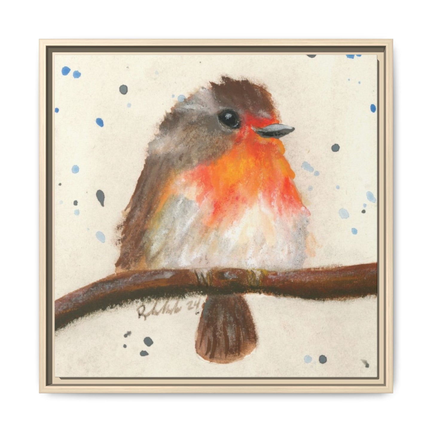 Robin Bird Framed Wall Art