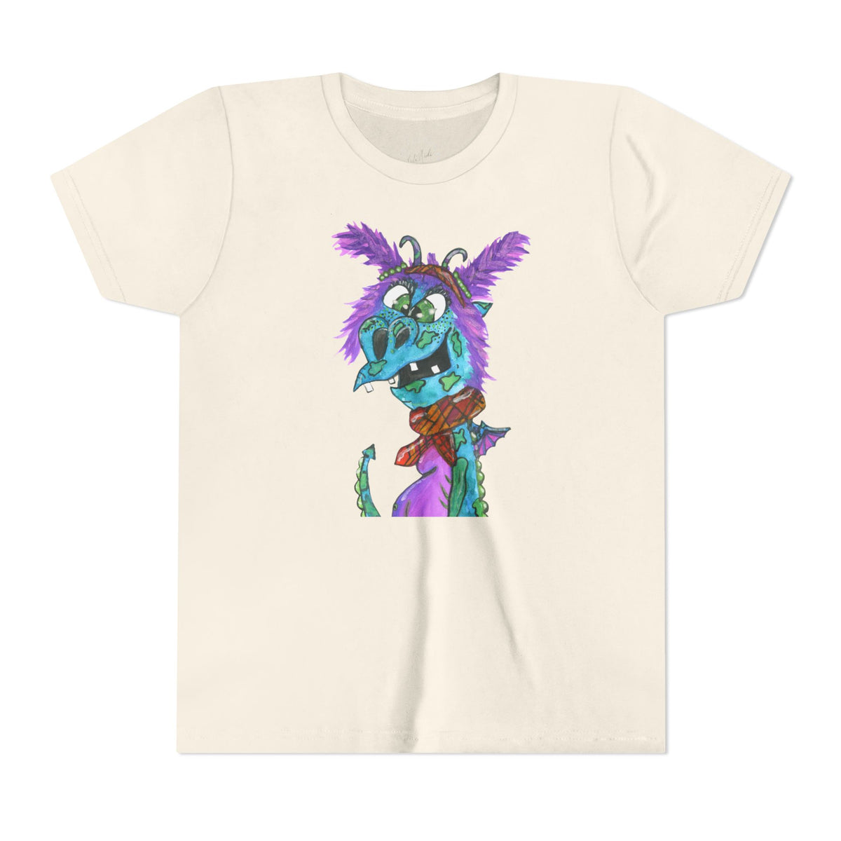 Youth Tee — Colorful Friendly Monster Kids Graphic T-Shirt