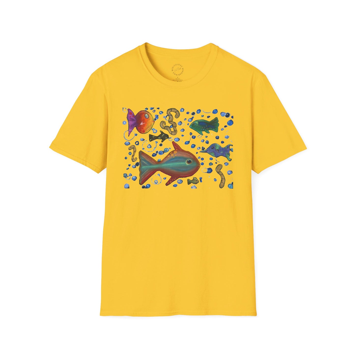 Fish Unisex Softstyle T-Shirt