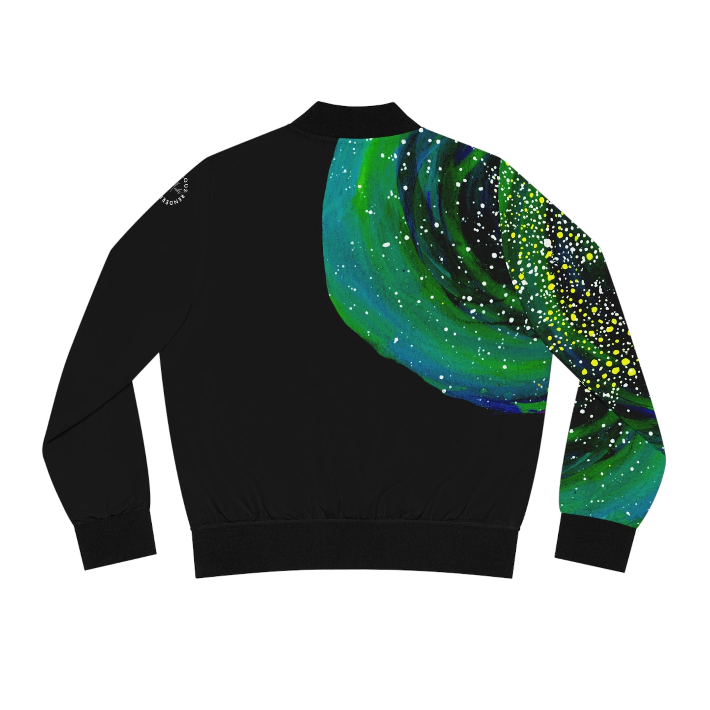 Spiral Galaxy Women's Bomber Jacket (AOP)