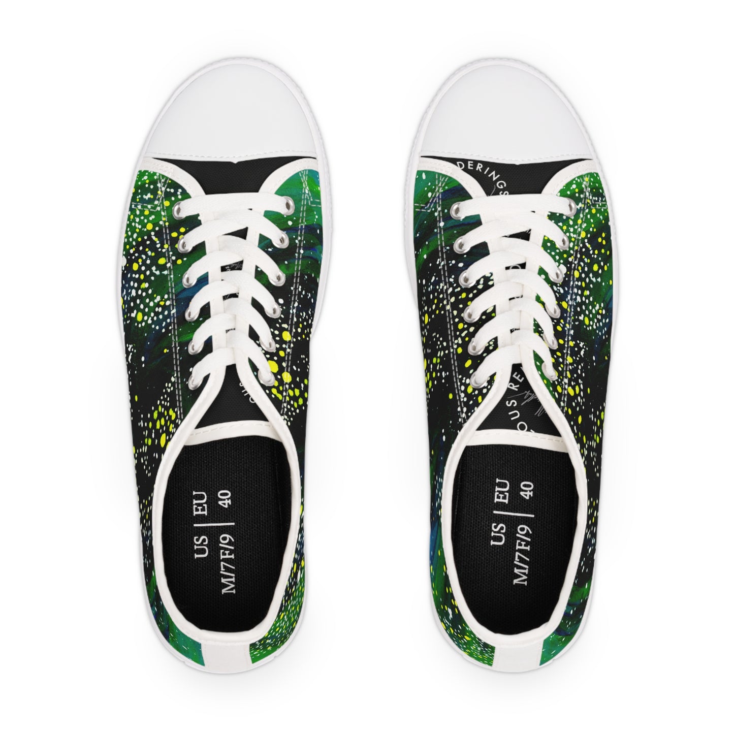 Spiral Galaxy Unisex Classic Low Top Sneakers