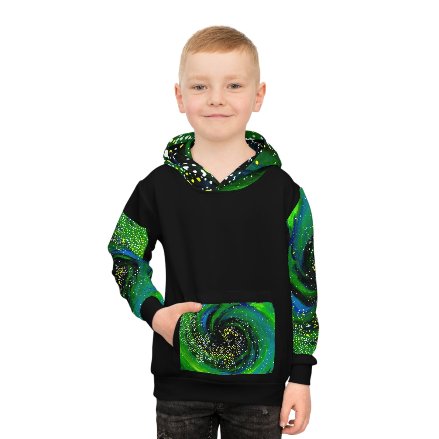 Spiral Galaxy Children's Hoodie (AOP)