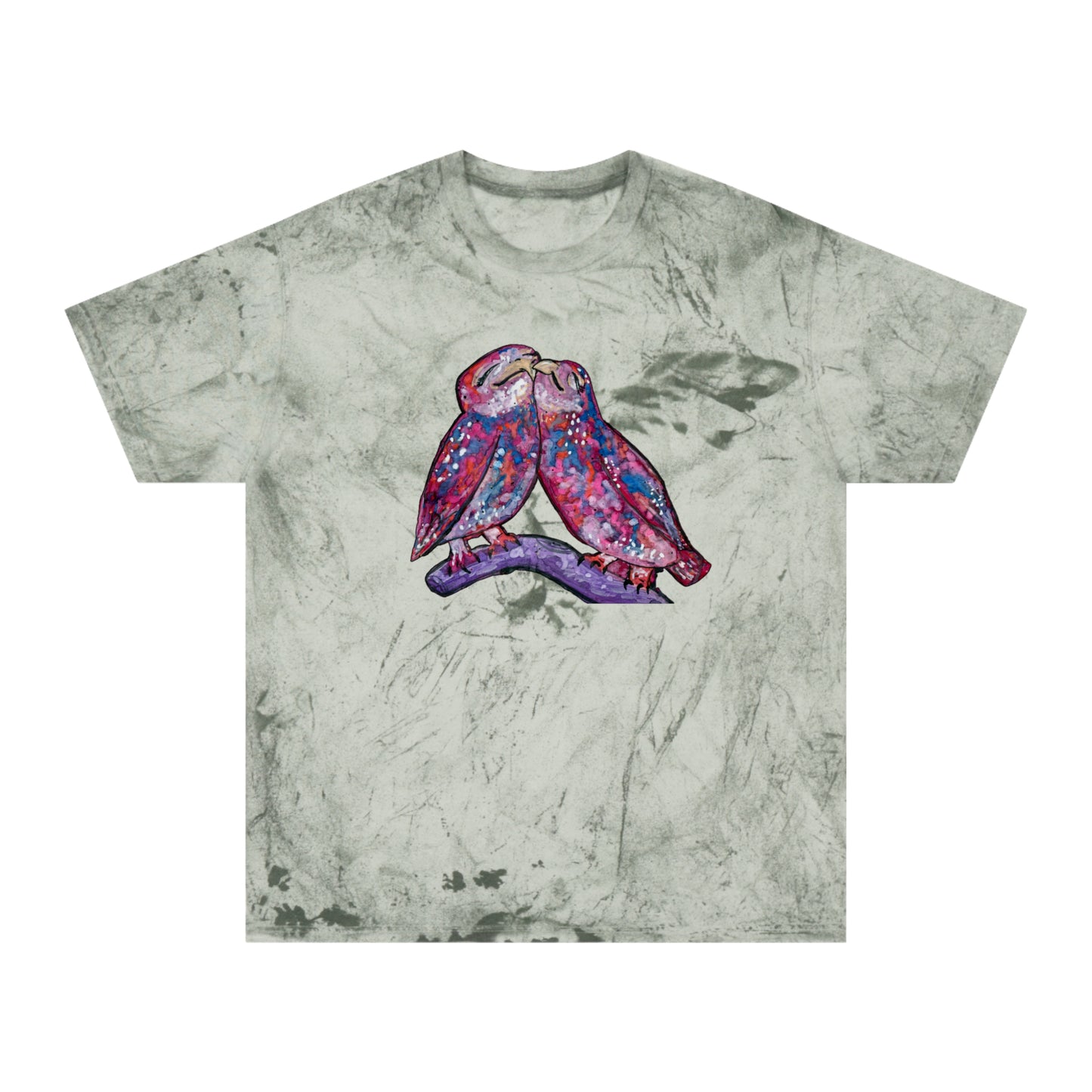 Love Owl Unisex Color Blast T-Shirt