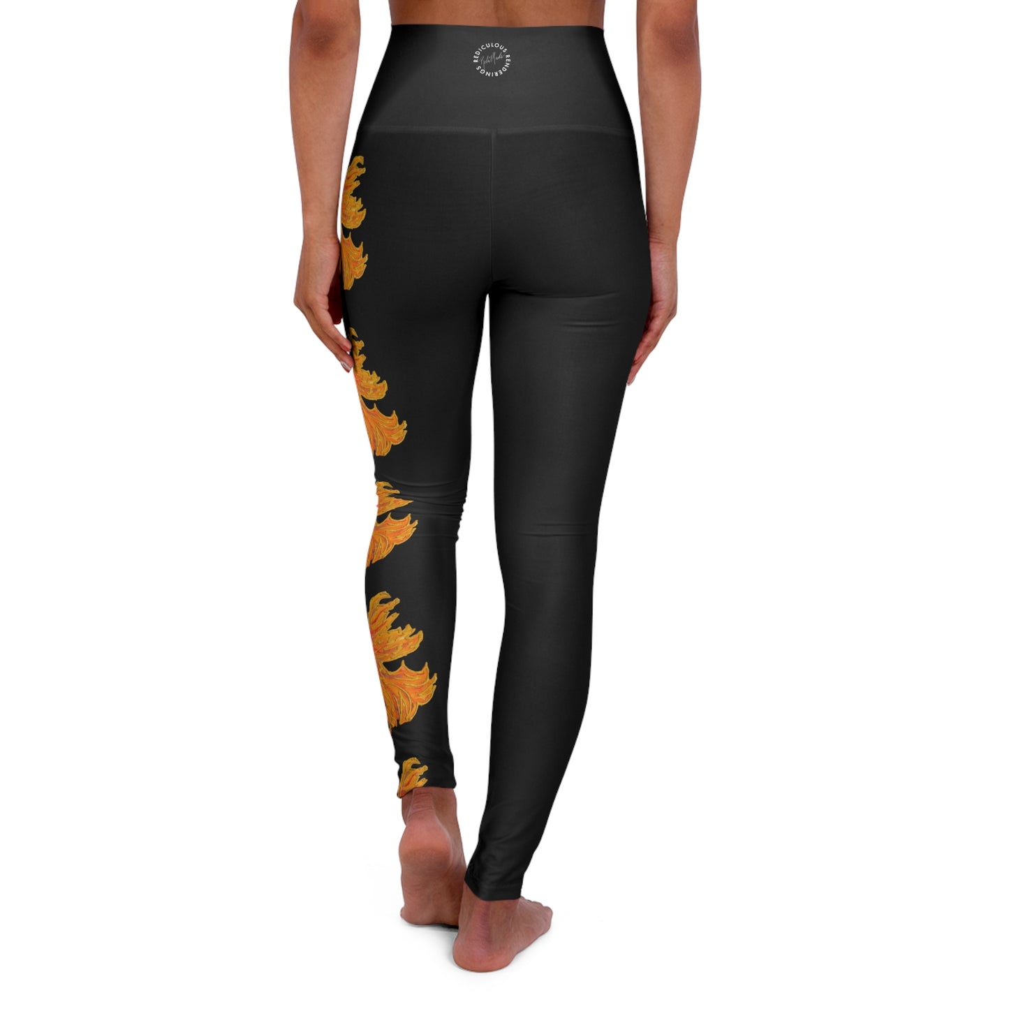 Pheonix High Waisted Yoga Leggings (AOP)