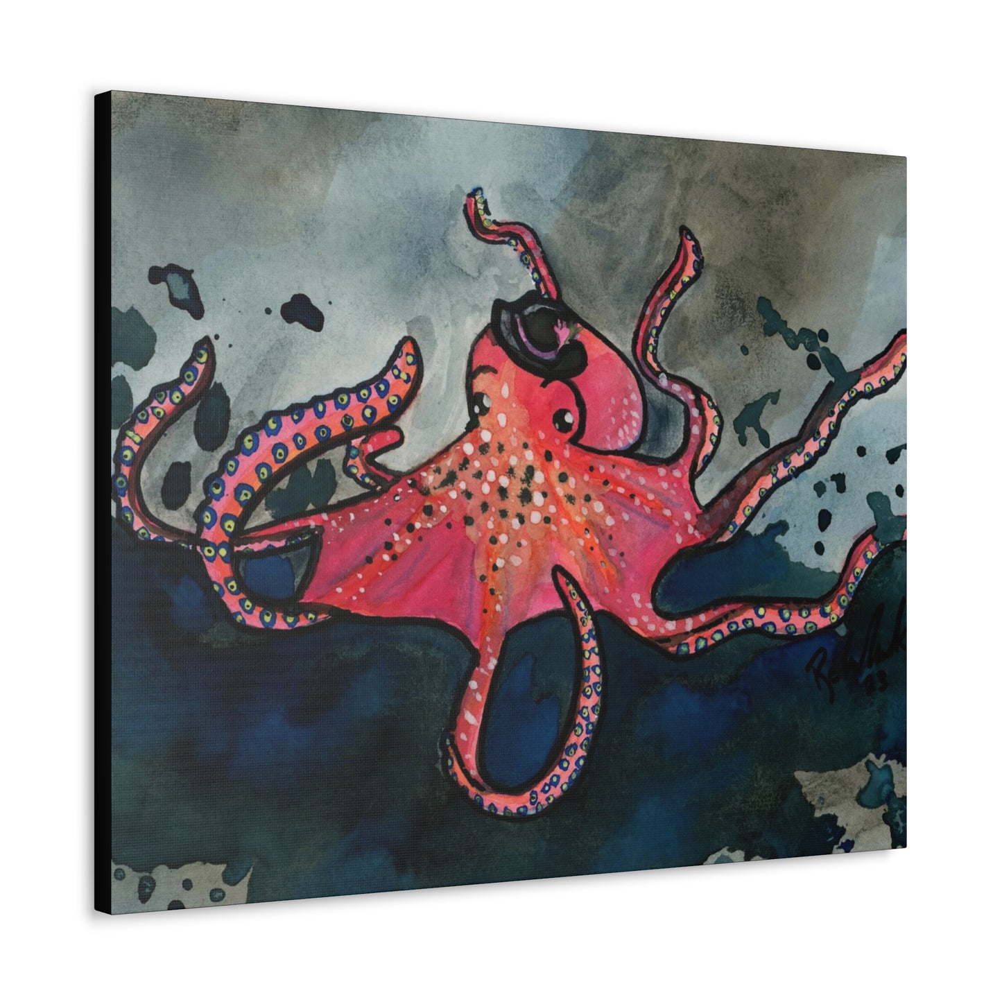 Octopus Canvas Gallery Wraps