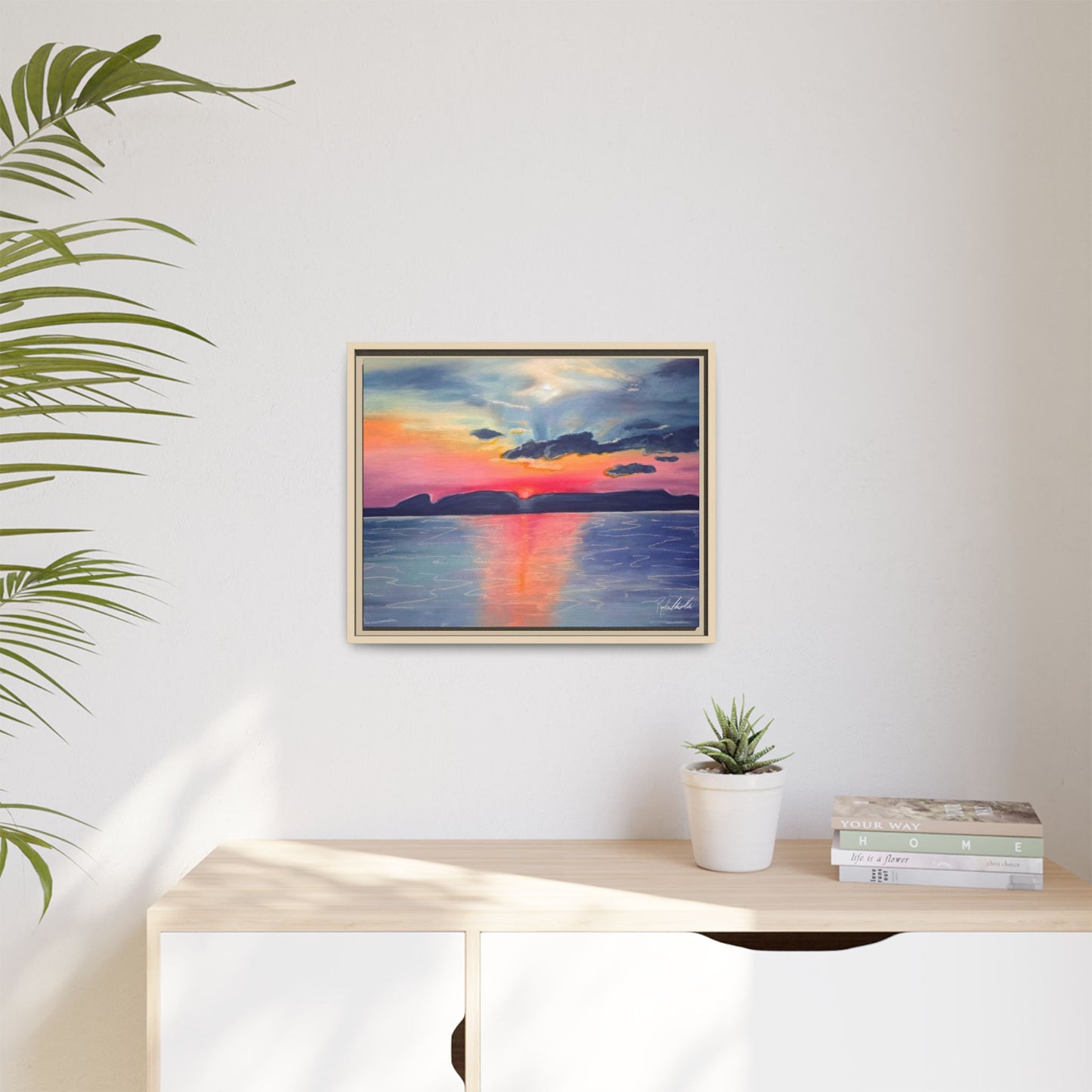 Sleeping Giant at Dawn Framed Wall Art