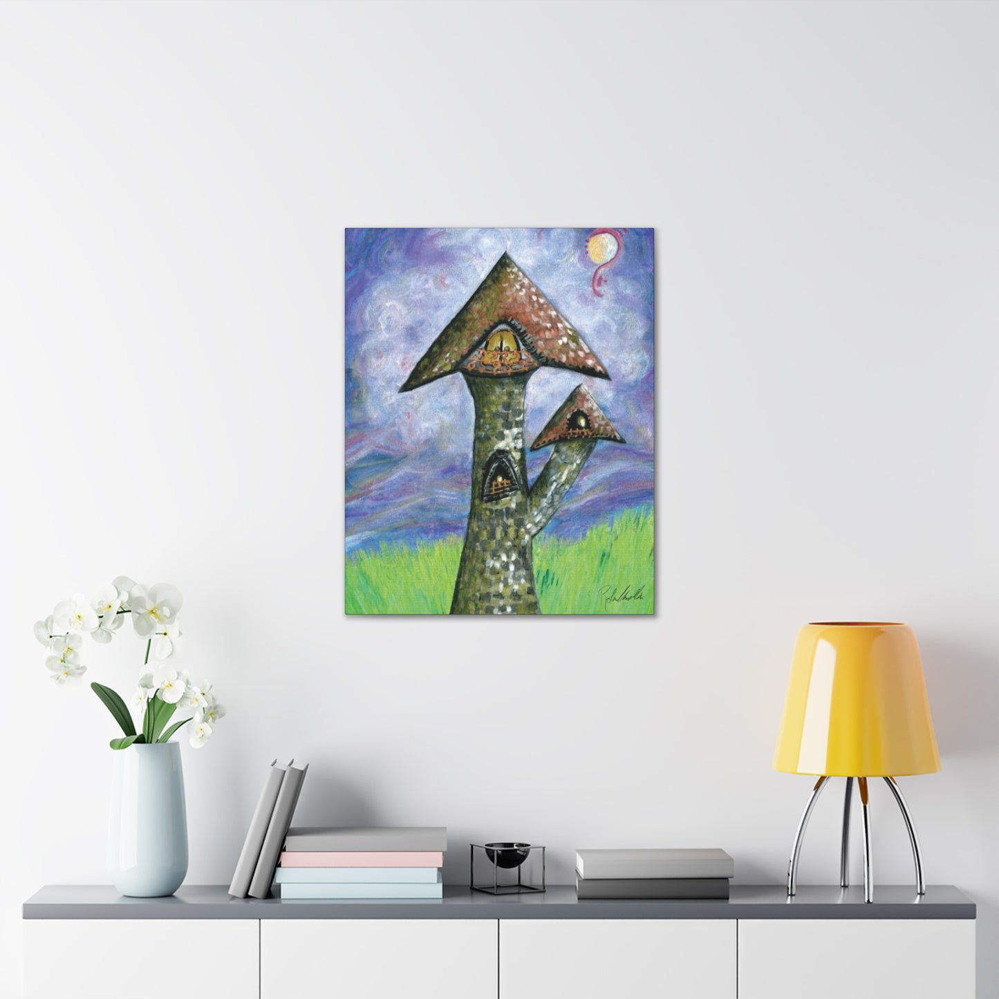 Castle Tower Canvas Gallery Wrap