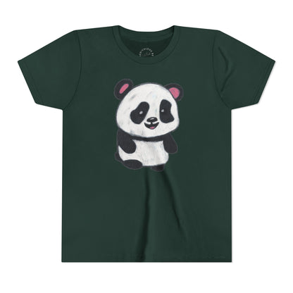 Kids Panda Tee — Cute Hand-Drawn Baby Panda Youth Shirt