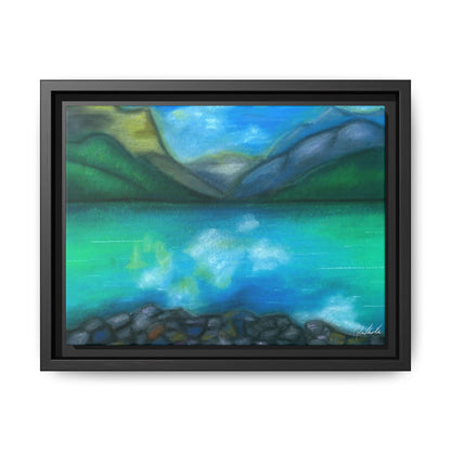 Mountain Lake Framed Wall Art
